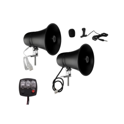 Sirena electronica motocicleta 12V 80W (PACHET COMPLET) Sirena electronica motocicleta 12V 80W (PACHET COMPLET)
